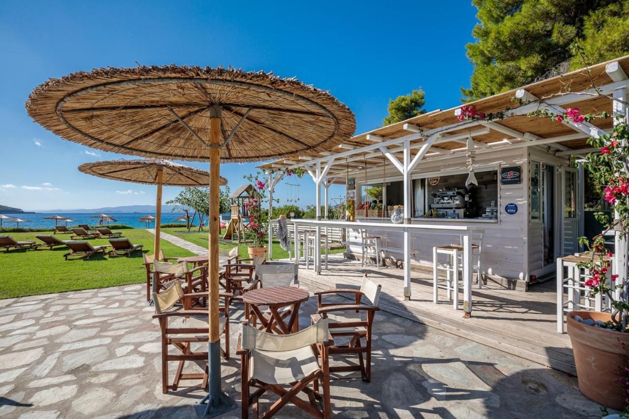 Milia Beach Apartments Paralia Milia Eksteriør bilde