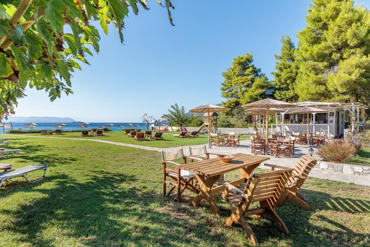 Milia Beach Apartments Paralia Milia Eksteriør bilde