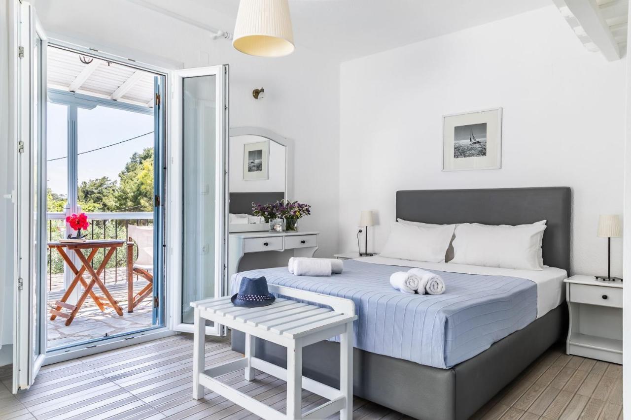 Milia Beach Apartments Paralia Milia Eksteriør bilde