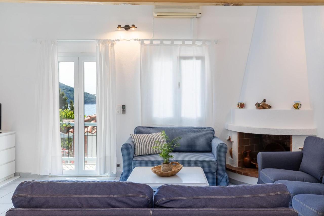 Milia Beach Apartments Paralia Milia Eksteriør bilde