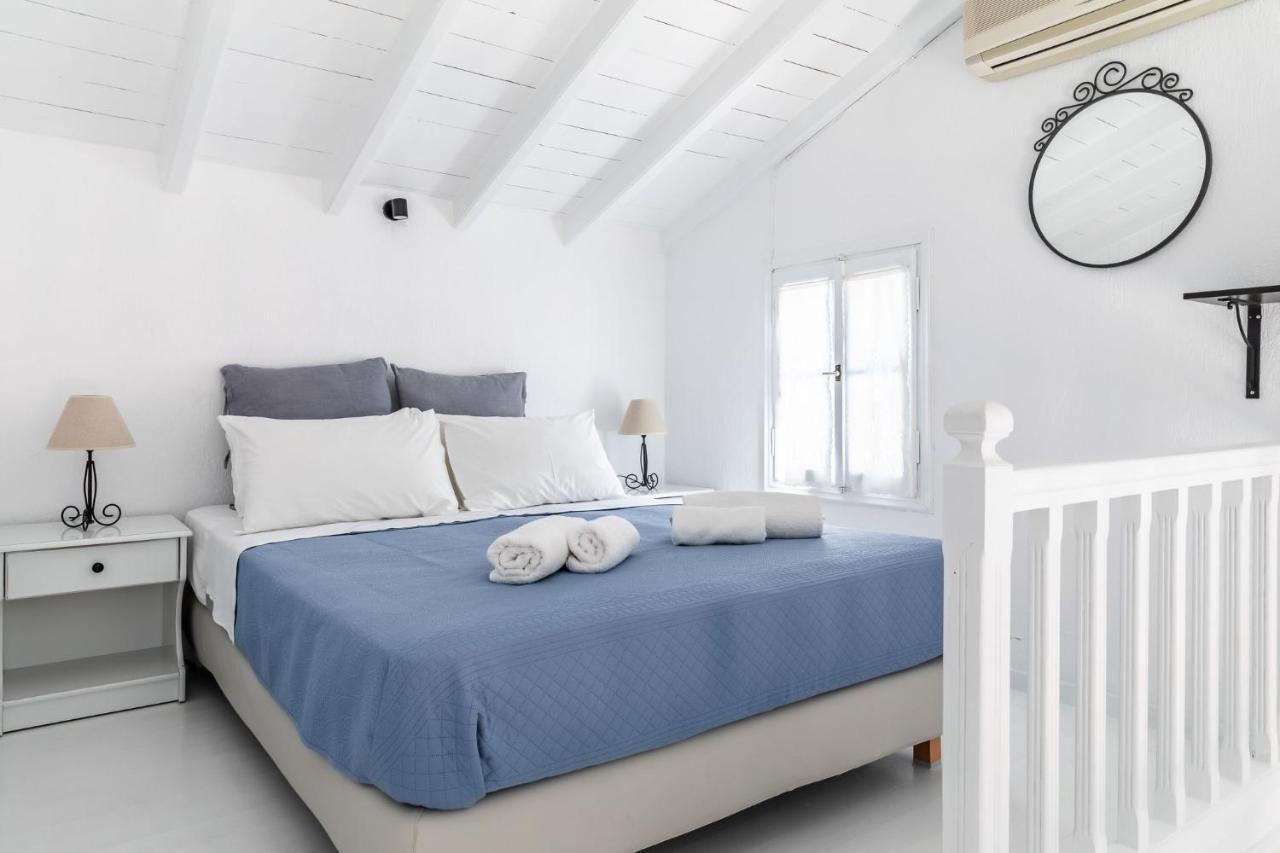 Milia Beach Apartments Paralia Milia Eksteriør bilde