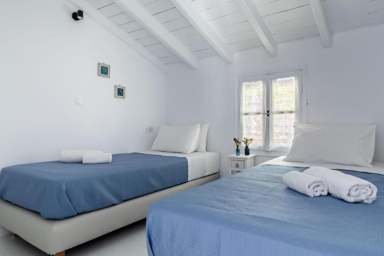 Milia Beach Apartments Paralia Milia Eksteriør bilde
