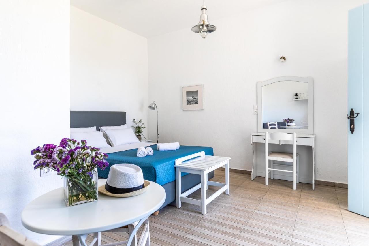 Milia Beach Apartments Paralia Milia Eksteriør bilde