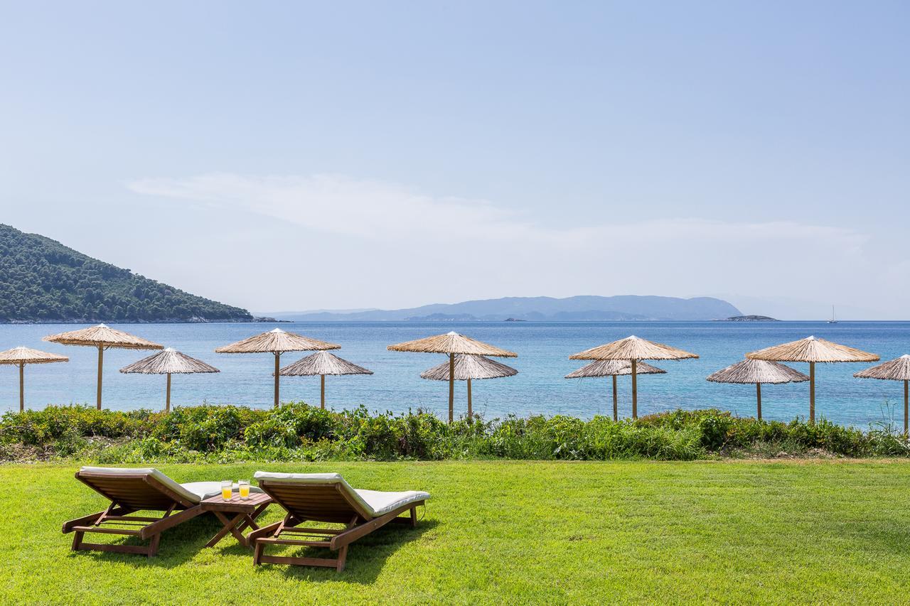 Milia Beach Apartments Paralia Milia Eksteriør bilde