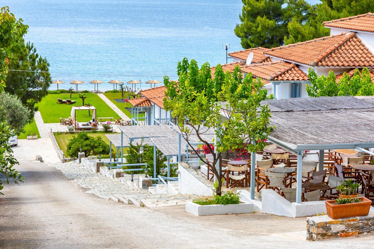 Milia Beach Apartments Paralia Milia Eksteriør bilde